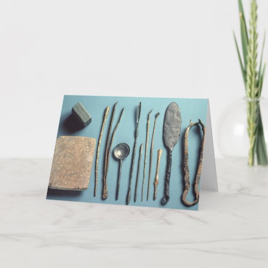 Chirurgische instrumenten kaart (Voorkant)