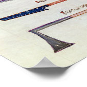 Chirurgische instrumenten van een loopband poster (Hoek)