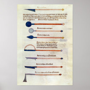 Chirurgische instrumenten van een loopband poster