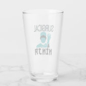 Chirurgische Ninja Scrub Tech Technoloog Glas (Achterkant)