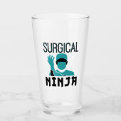 Chirurgische Ninja Scrub Tech Technoloog Glas (Voorkant)