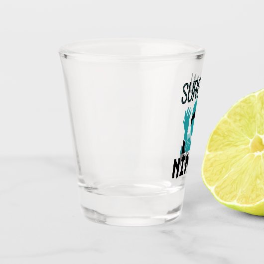 Chirurgische Ninja Scrub Tech Technoloog Shot Glas (Links)