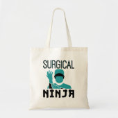 Chirurgische Ninja Scrub Tech Technoloog Tote Bag (Voorkant)