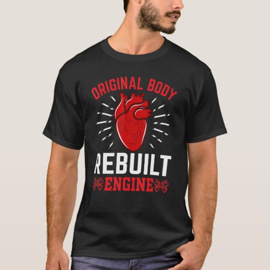 Chirurgische openhartchirurgie Survivor Heart CHD  T-shirt (Voorkant)