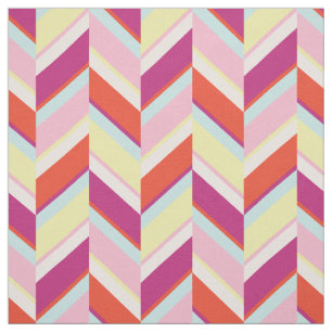 Chirurgische rode paarse geometrische chevron patr stof