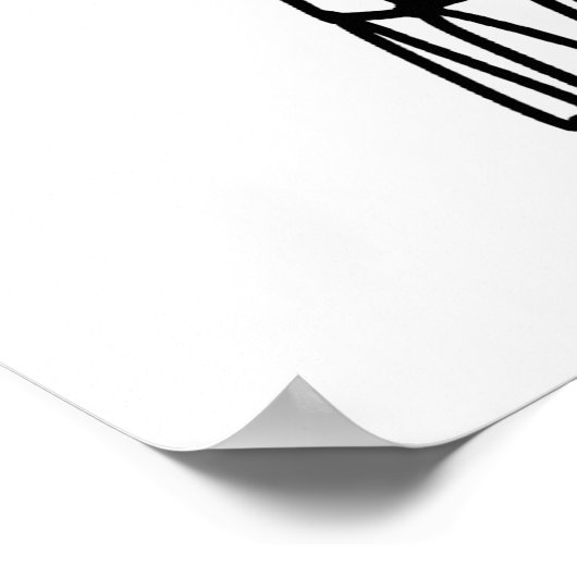 chirurgische schedel poster (Hoek)