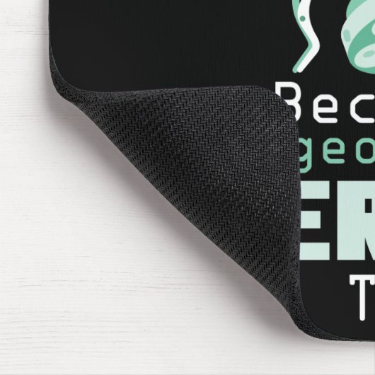 Chirurgische Scrub-technicus Funny Tech Surgery Gi Muismat (Hoek)