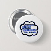 Chirurgische technicus ... De droom van Livin Ronde Button 5,7 Cm (Voorkant /achterkant)