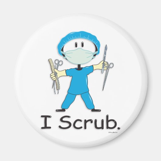 chirurgische technicus magneet (Voorkant)