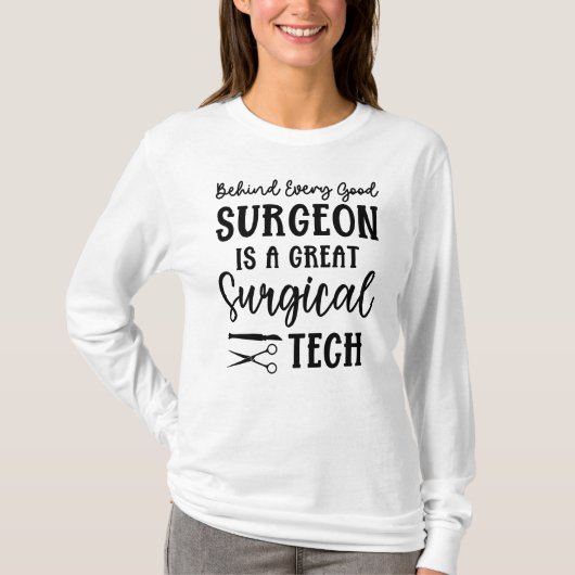 chirurgische techniek | chirurgisch technoloog t-shirt (Voorkant)