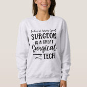 chirurgische techniek | chirurgisch technoloog trui (Voorkant)