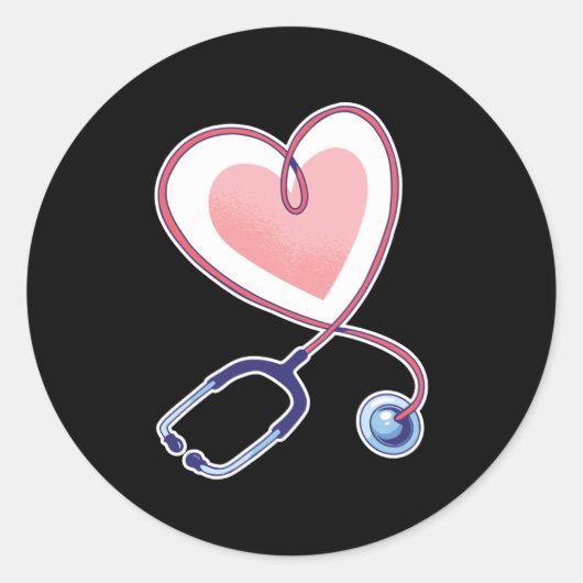 Chirurgische techniek ronde sticker (Voorkant)