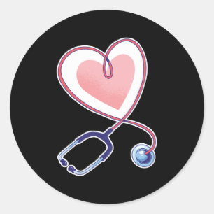 Chirurgische techniek ronde sticker