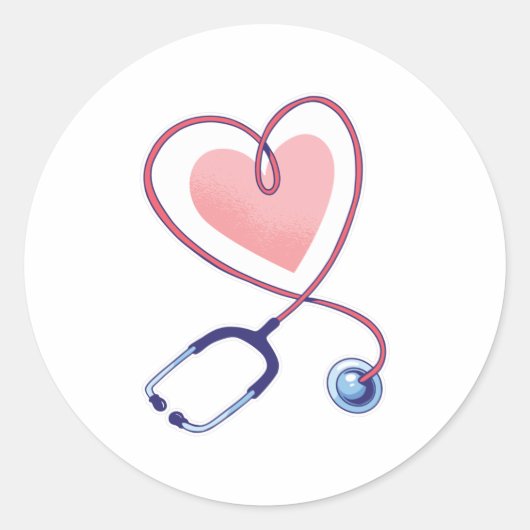 Chirurgische techniek ronde sticker (Voorkant)