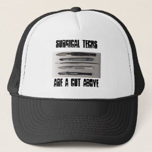 Chirurgische techniek trucker pet
