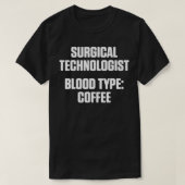 Chirurgische techniek Type scrub T-shirt (Design voorkant)