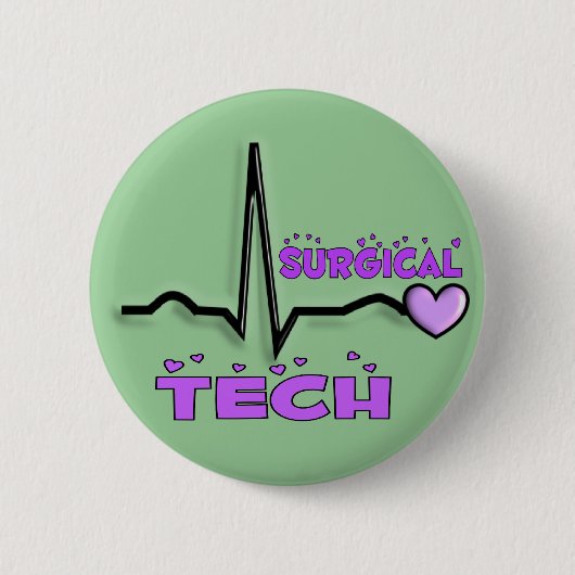 Chirurgische technische specificaties QRS-ontwerp Ronde Button 5,7 Cm (Voorkant)