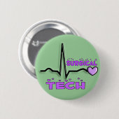 Chirurgische technische specificaties QRS-ontwerp Ronde Button 5,7 Cm (Voorkant /achterkant)