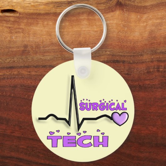 Chirurgische technische specificaties QRS-ontwerp Sleutelhanger (Voorkant)