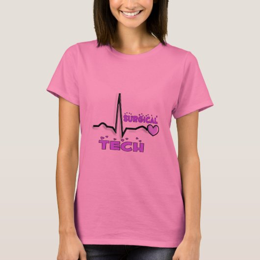 Chirurgische technische specificaties QRS-ontwerp T-shirt (Voorkant)