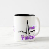 Chirurgische technische specificaties QRS-ontwerp Tweekleurige Koffiemok (Voorkant rechts)