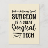 Chirurgische technologie | Chirurgische Technologi Briefkaart (Voorkant)