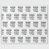 Chirurgische technologie | Chirurgische Technologi Cadeaupapier (Vlak)