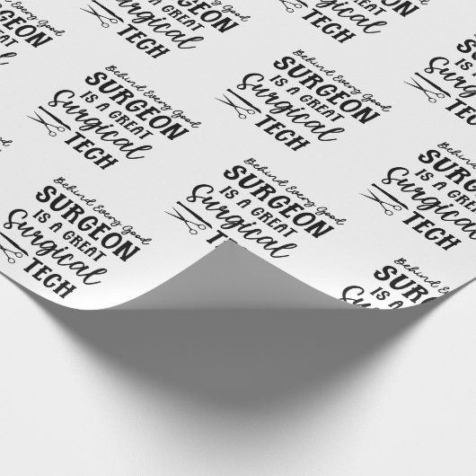 Chirurgische technologie | Chirurgische Technologi Cadeaupapier (Hoek)