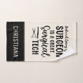 Chirurgische technologie | Chirurgische Technologi Handdoek (Handdoek)