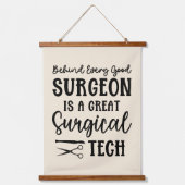 Chirurgische technologie | Chirurgische Technologi Hangend Wandkleed (Voorkant)