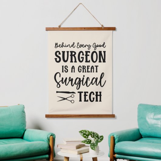 Chirurgische technologie | Chirurgische Technologi Hangend Wandkleed (Woonkamer)