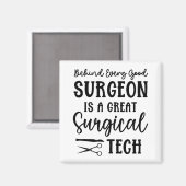 Chirurgische technologie | Chirurgische Technologi Magneet (Voorkant / Achterkant)