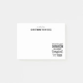 Chirurgische technologie | Chirurgische Technologi Post-it® Notes (Voorkant)