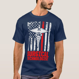 Chirurgische technologische mentorscrubtechniek t-shirt