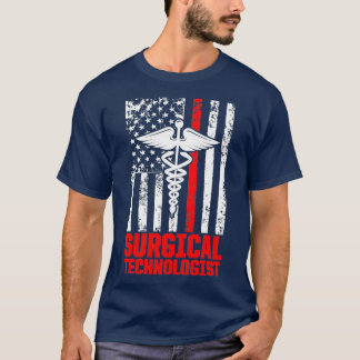 Chirurgische technologische mentorscrubtechniek t-shirt