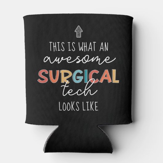 Chirurgische technologiste Funny Surgery OF Tech G Blikjeskoeler (Achterkant)