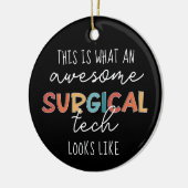 Chirurgische technologiste Funny Surgery OF Tech G Keramisch Ornament (Links)