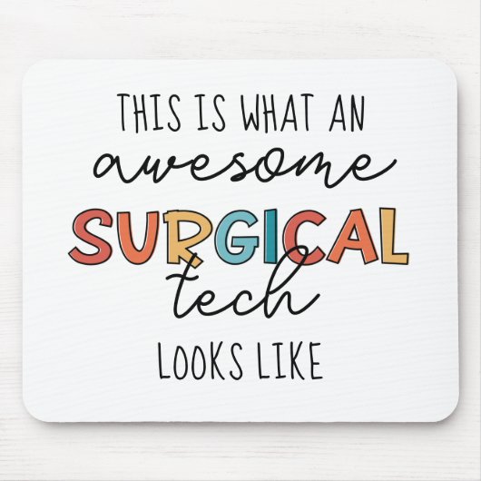 Chirurgische technologiste Funny Surgery OF Tech G Muismat (Voorkant)