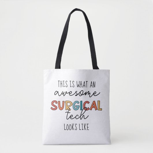 Chirurgische technologiste Funny Surgery OF Tech G Tote Bag (Voorkant)