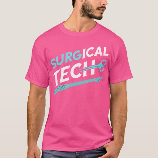 Chirurgische Technoloog Chirurgie Tech Chirurgisch T-shirt (Voorkant)