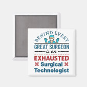 Chirurgische Technoloog chirurgische tech Funny Ge Magneet (Voorkant / Achterkant)