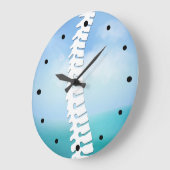 Chirurgische zijdelingse Logo wandklok (Hoek)