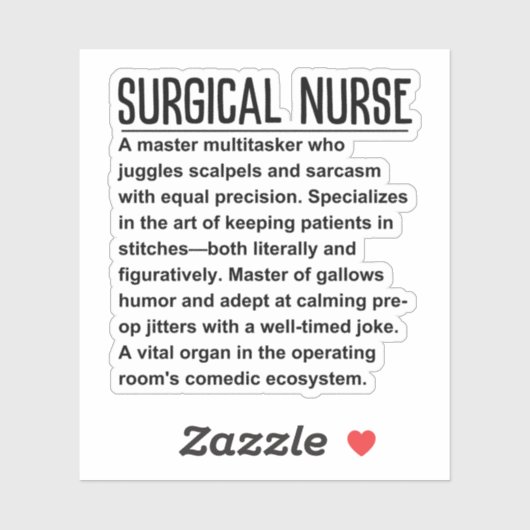 Chirurgische zwelling sticker (Vel)