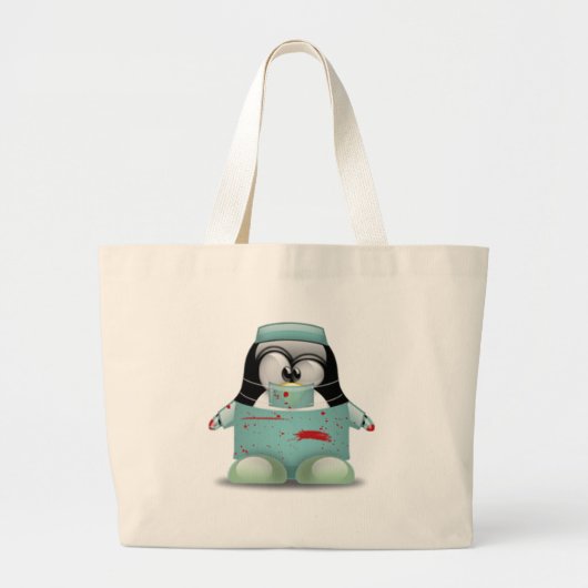 Chirurkbuis Grote Tote Bag (Voorkant)
