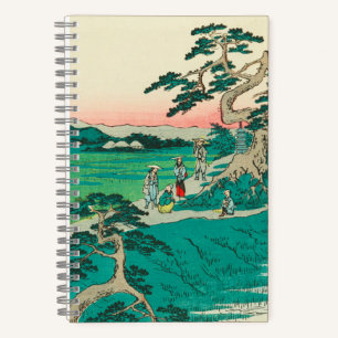 Chiryuu, Japan:  Japanse houtblokkunst Notitieboek