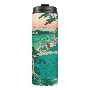 Chiryuu, Japan:  Woodblock Print Thermosbeker