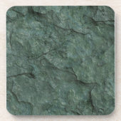 Chiseled Gray Green Rock Onderzetter (Voorkant)