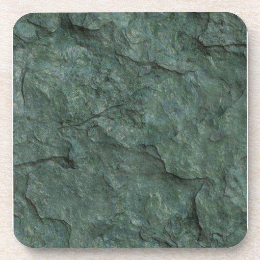 Chiseled Gray Green Rock Onderzetter (Voorkant)