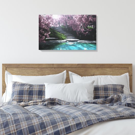 Chisen Canvas Afdruk (Insitu (Slaapkamer))