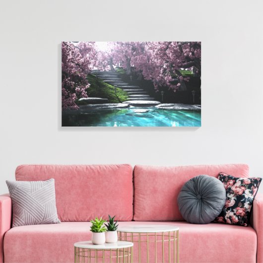 Chisen Canvas Afdruk (Insitu (Woonkamer))